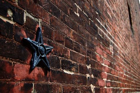 metal star bolts for old buildings